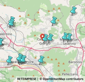 Mappa Rocca medievale di San Giorgio, 84083 Castel San Giorgio SA, Italia (6.429)