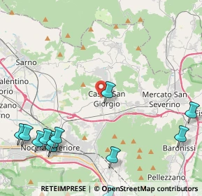 Mappa Rocca medievale di San Giorgio, 84083 Castel San Giorgio SA, Italia (6.5475)
