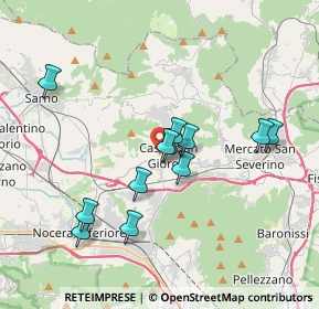 Mappa Rocca medievale di San Giorgio, 84083 Castel San Giorgio SA, Italia (3.53083)