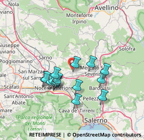 Mappa Rocca medievale di San Giorgio, 84083 Castel San Giorgio SA, Italia (6.554)