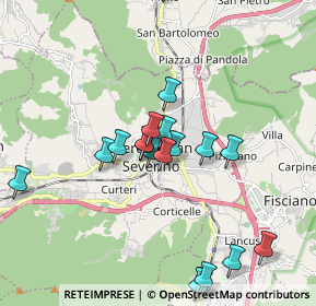 Mappa Vico Torrente, 84085 Mercato San Severino SA, Italia (2.094)