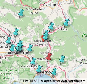 Mappa Vico Torrente, 84085 Mercato San Severino SA, Italia (9.811)