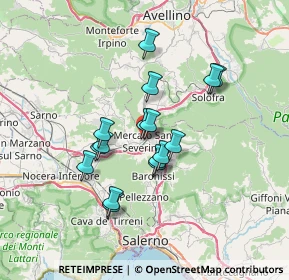 Mappa Vico Torrente, 84085 Mercato San Severino SA, Italia (5.94938)