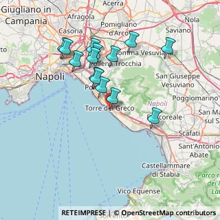 Mappa Via XX Settembre, 80059 Torre del Greco NA, Italia (7.58214)