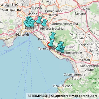 Mappa Vicolo Clero, 80059 Torre del Greco NA, Italia (7.83923)