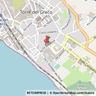 Mappa Via Luise Antonio, 4, 80059 Torre del Greco, Napoli (Campania)