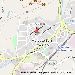 Mappa Via Roma, 12, 84085 Mercato San Severino, Salerno (Campania)