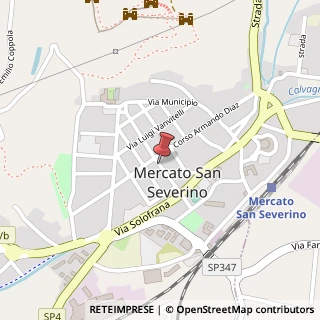 Mappa Via Trieste, 9, 84085 Mercato San Severino, Salerno (Campania)