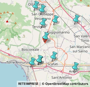 Mappa Strada Provinciale, 80041 Boscoreale NA, Italia (4.56364)