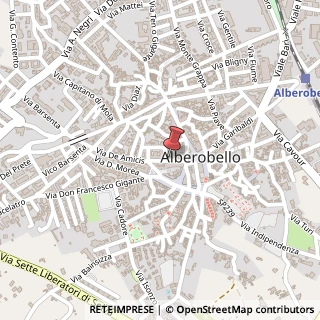 Mappa Via Dante Alighieri, 24, 70011 Alberobello, Bari (Puglia)