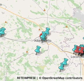 Mappa Vico Tenente Vito Lippolis, 70011 Alberobello BA, Italia (6.576)