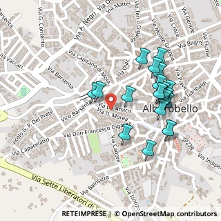 Mappa Via Domenico Morea, 70011 Alberobello BA, Italia (0.2465)