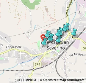 Mappa Traversa I Rimembranza, 84085 Mercato San Severino SA, Italia (0.34727)