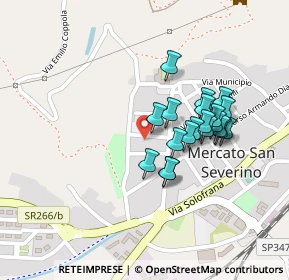 Mappa Traversa I Rimembranza, 84085 Mercato San Severino SA, Italia (0.1965)