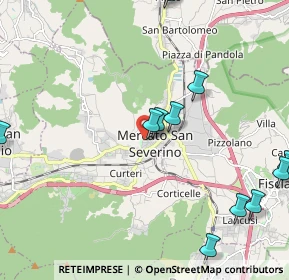 Mappa Traversa I Rimembranza, 84085 Mercato San Severino SA, Italia (2.8825)