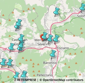 Mappa Traversa I Rimembranza, 84085 Mercato San Severino SA, Italia (6.10889)