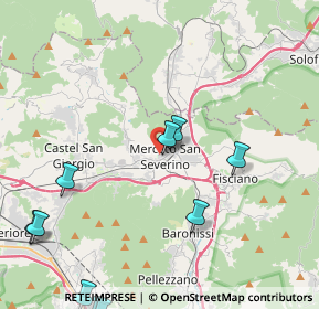 Mappa Via Giovanni Falcone, 84085 Mercato San Severino SA, Italia (6.32909)