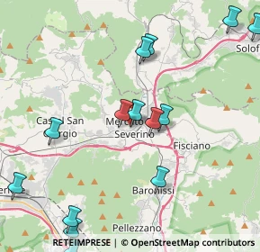 Mappa Traversa I Rimembranza, 84085 Mercato San Severino SA, Italia (5.43429)