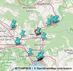 Mappa Traversa I Rimembranza, 84085 Mercato San Severino SA, Italia (9.0115)
