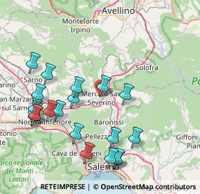 Mappa Traversa I Rimembranza, 84085 Mercato San Severino SA, Italia (9.5675)