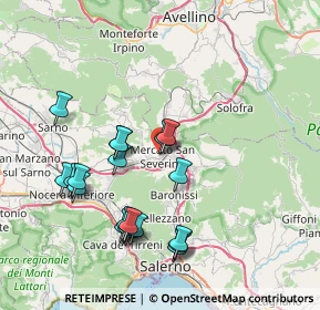 Mappa Traversa I Rimembranza, 84085 Mercato San Severino SA, Italia (8.388)
