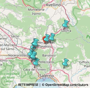 Mappa Traversa I Rimembranza, 84085 Mercato San Severino SA, Italia (6.46636)