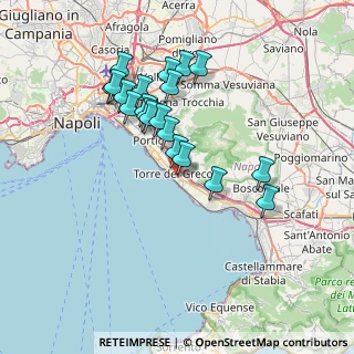 Mappa Traversa Campania, 80059 Torre del Greco NA, Italia (7.1125)