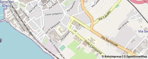 Mappa Torre del Greco