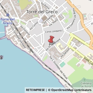 Mappa Via Cappella Nuova, 82, 80059 Torre del Greco, Napoli (Campania)