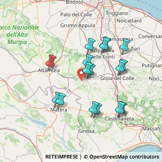 Mappa SP 160, 70029 Santeramo in Colle BA, Italia (15.28313)