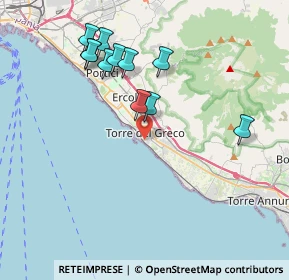 Mappa Corso Cavour, 80059 Torre del Greco NA, Italia (4.10909)