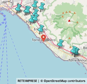 Mappa Corso Cavour, 80059 Torre del Greco NA, Italia (5.49571)