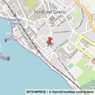 Mappa Corso Cavour, 23, 80059 Torre del Greco, Napoli (Campania)