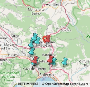 Mappa Via Giovanni Falcone, 84085 Mercato San Severino SA, Italia (7.17231)