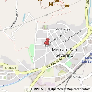 Mappa Via Rimembranza, 15, 84085 Mercato San Severino, Salerno (Campania)