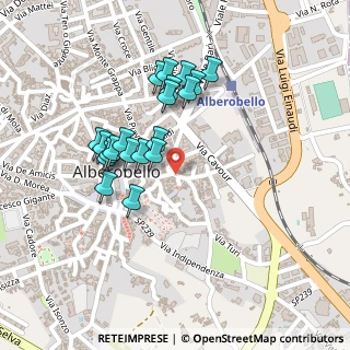 Mappa Via A. La Marmora, 70011 Alberobello BA, Italia (0.218)