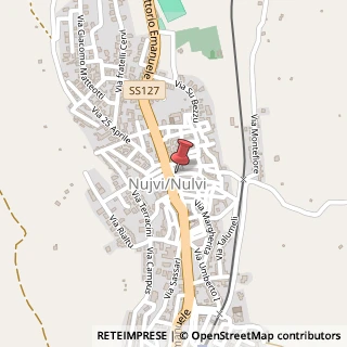 Mappa Via Delitala,  17, 07032 Nulvi, Sassari (Sardegna)