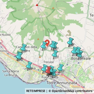 Mappa Via Tirone della Guardia, 80040 Trecase NA, Italia (2.4335)