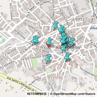 Mappa Via Edmondo de Amicis, 70011 Alberobello BA, Italia (0.192)