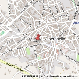 Mappa Via Domenico Morea, 45, 70011 Alberobello, Bari (Puglia)