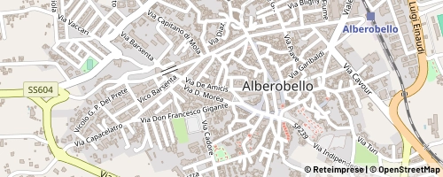 Mappa Alberobello