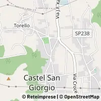 Map Castel San Giorgio