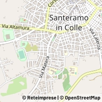 Map Santeramo in Colle