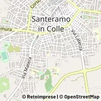 Kaart Santeramo in Colle