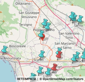 Mappa Via Vicinale Cangiani, 80041 Boscoreale NA, Italia (6.3055)