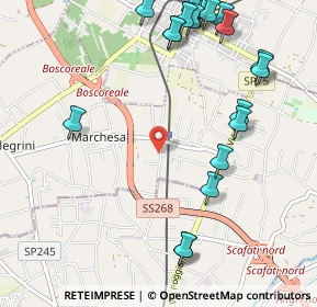 Mappa Via Vicinale Cangiani, 80041 Boscoreale NA, Italia (1.4485)