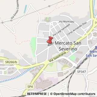Mappa Corso Armando Diaz, 211, 84085 Mercato San Severino, Salerno (Campania)