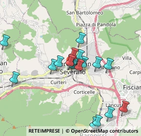 Mappa Via Trento, 84085 Mercato San Severino SA, Italia (2.0825)