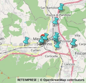 Mappa Via Trento, 84085 Mercato San Severino SA, Italia (1.59)