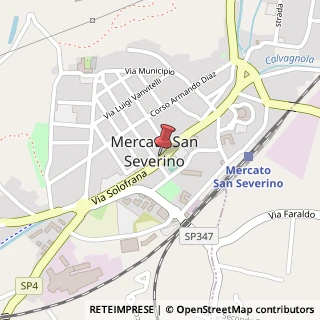 Mappa Via Solofr?na, 50, 84085 Mercato San Severino, Salerno (Campania)